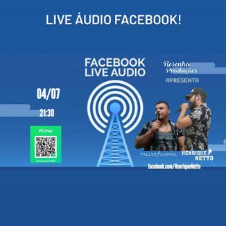 Foto da capa: Henrique Netto Live Ao Vivo