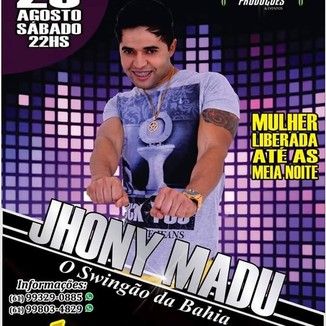 Foto da capa: JHONY MADU O SUCESSO