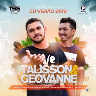Foto da capa: Tálisson e Geovanne - CD VERÃO 2K19