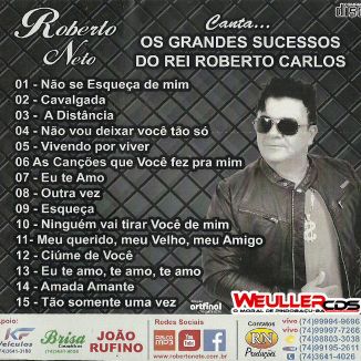 Foto da capa: Roberto Neto (Os Grandes sucessos do Rei Roberto Carlos