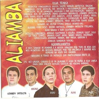 Foto da capa: CD Banda Aliamba