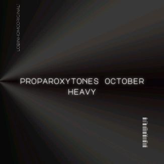 Foto da capa: proparoxytones October Heavy