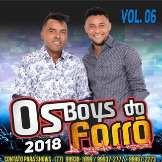 Foto da capa: OS BOYS DO FORRÓ vol. 06 2018