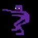 el hombre morado