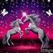 two unicorns