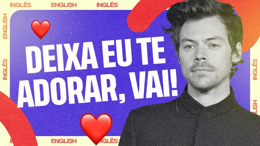 Será que adorar e &#34;adore&#34; significam a mesma coisa?