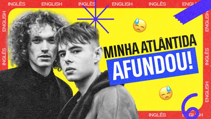 O que a cidade lendária de Atlântida representa na música?