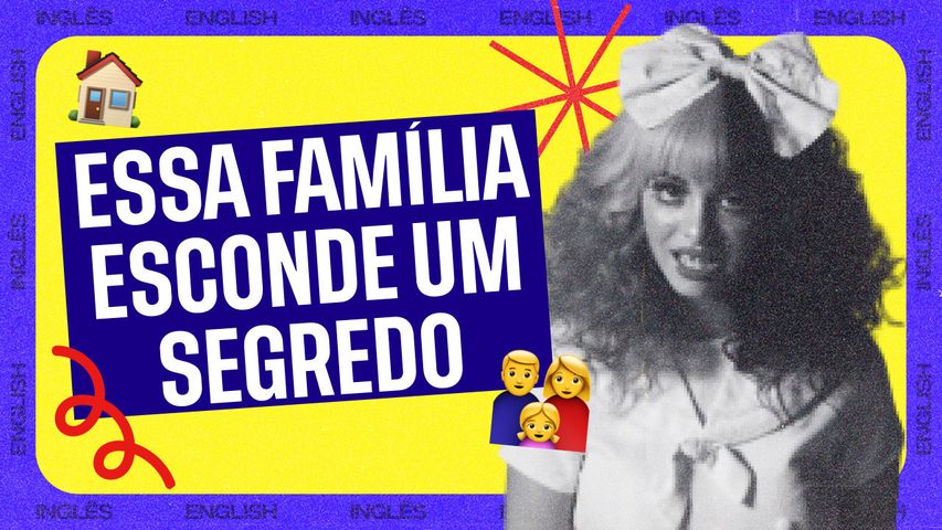 Phrasal verbs com a história sombria da personagem Crybaby e sua família