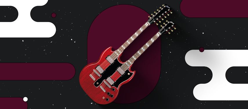 Post em destaque: Guitarra de doble mástil: descubre los secretos de esta leyenda del rock