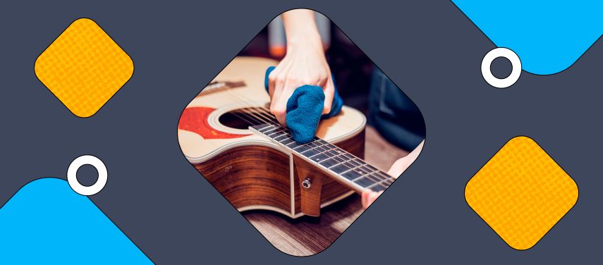Post em destaque: Aprenda como limpar o violão com 5 dicas