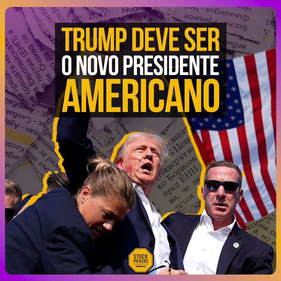 #249 TRUMP deve ser PRESIDENTE: qual o impacto disso para o mercado financeiro global?