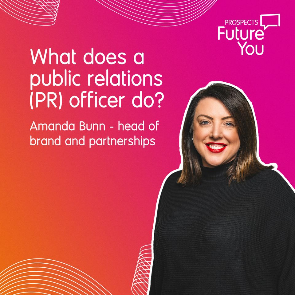 What does a public relations (PR) officer do?