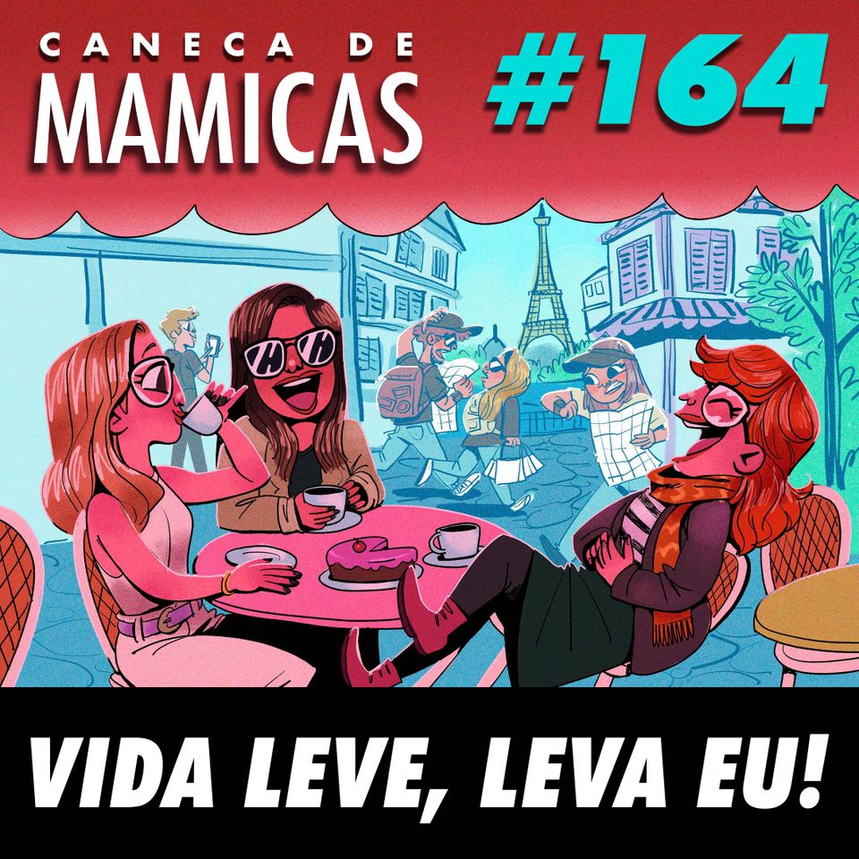 Caneca de Mamicas 164 - Vida Leve, Leva Eu!