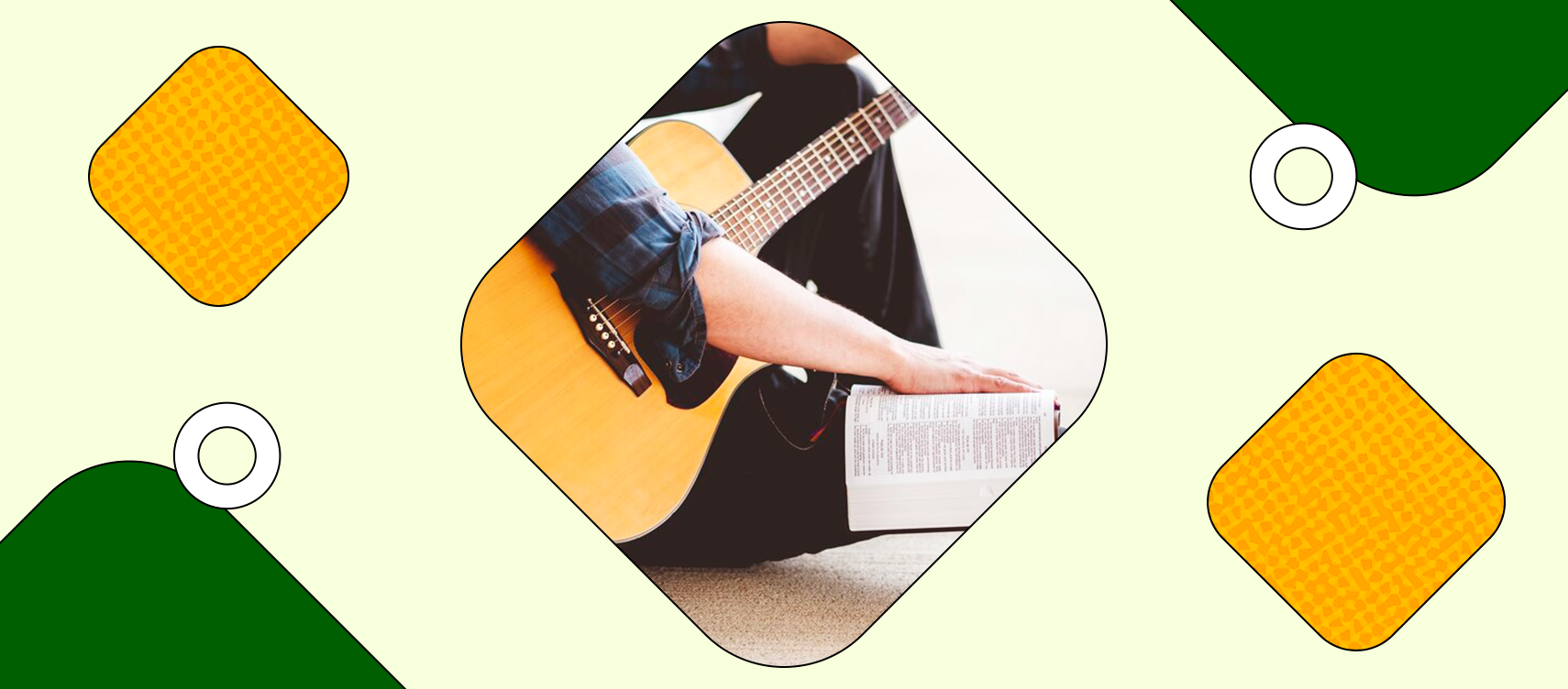 20 acordes fáciles de canciones cristianas para tocar en la guitarra