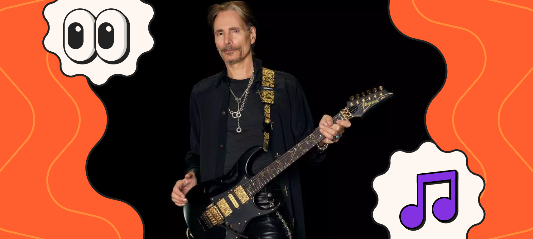 Aprende a tocar las 19 mejores canciones de Steve Vai