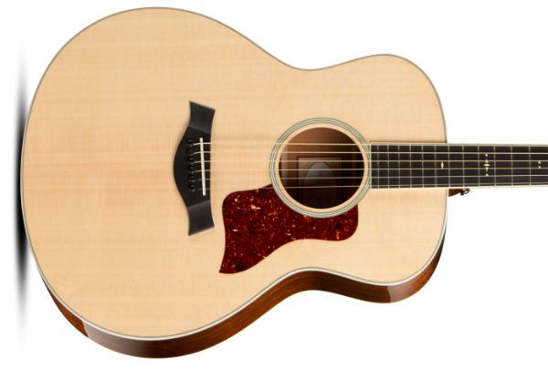 guitarra hecha con madera engelmann spruce