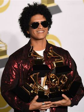 Confira a lista dos vencedores do Grammy 2018; Bruno Mars é destaque