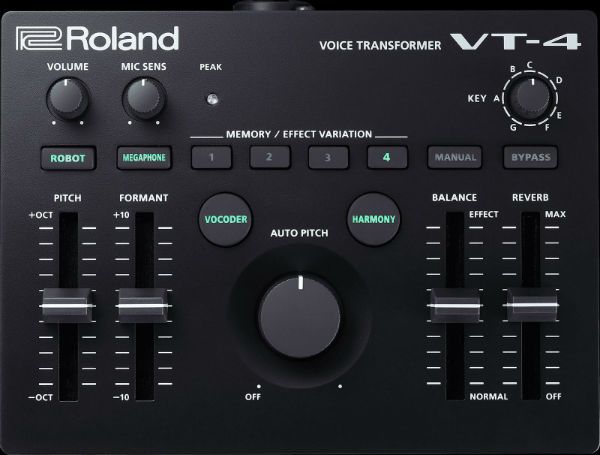 Roland lança aparelho transformador de voz; conheça o “VT-4