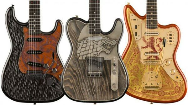 Fender lança série de guitarras inspirada em Game Of Thrones 