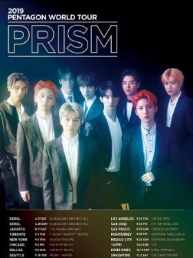 Saiba tudo sobre o show do grupo de k-pop PENTAGON no Brasil