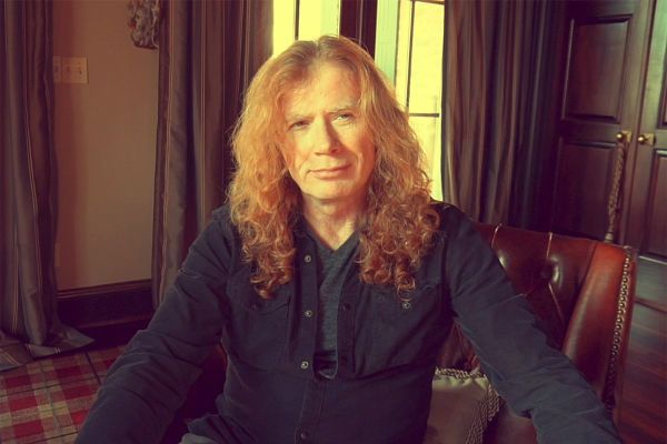 Via Facebook, Dave Mustaine divulgou mensagem sobre doença 