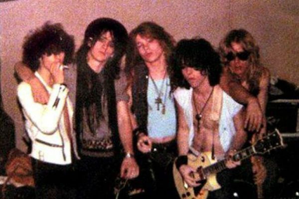Primeira formação do Guns N' Roses