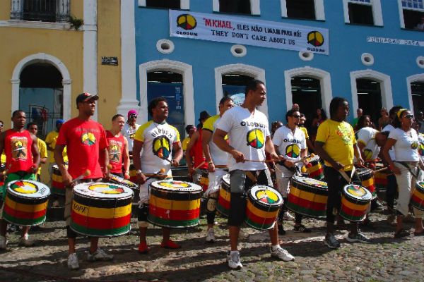 Olodum é um dos representantes mais ilustres do axé 