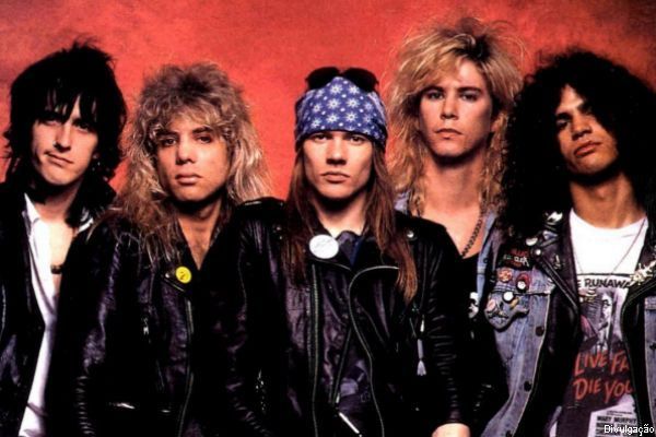 Guns N' Roses em sua formação clássica