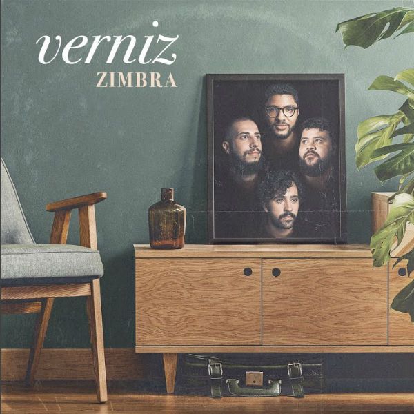 Capa do disco Verniz, novo trabalho da banda Zimbra
