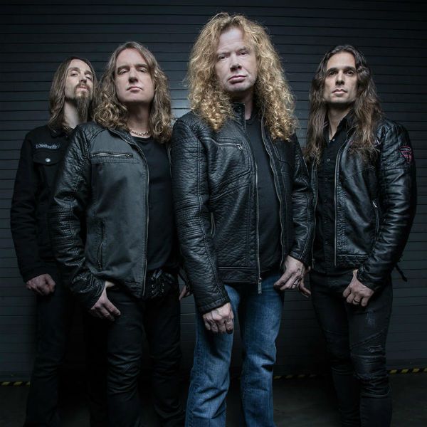 Banda Megadeth lida com doença de seu líder, Dave Mustaine