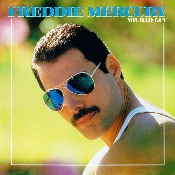 Capa do primeiro disco solo de Freddie Mercury, Mr. Bad Guy