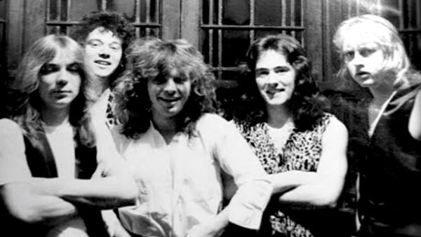O Iron Maiden na época das gravações da Soundhouse Tapes, sua primeira demo