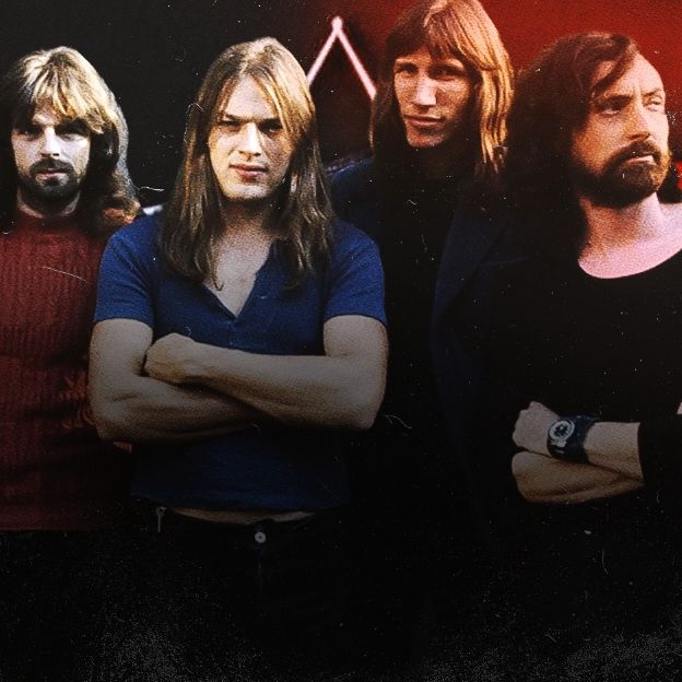 En la imagen los integrantes de la banda Pink Floyd.