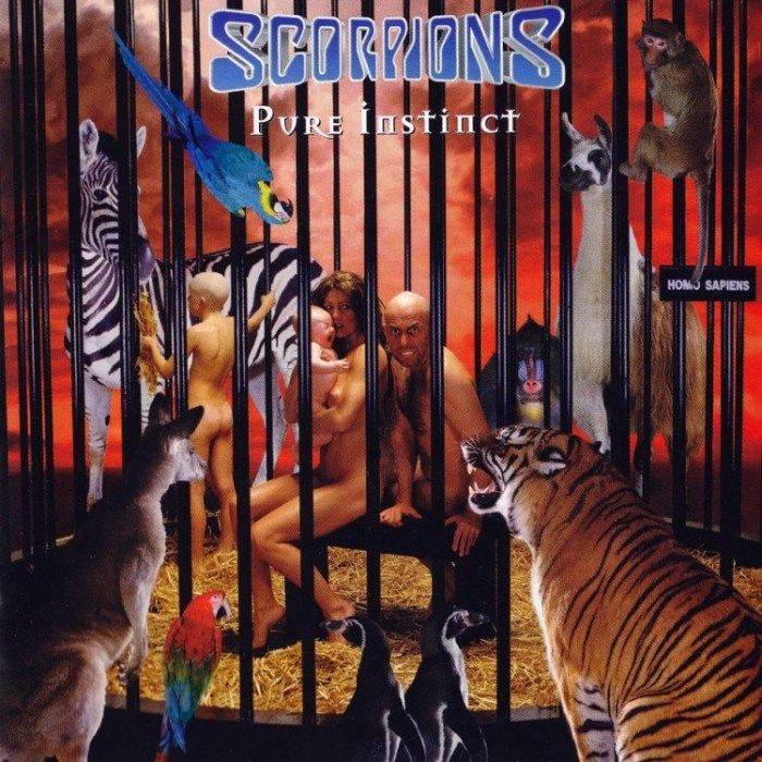 Capa do álbum Pure Stinct, da banda Scorpions