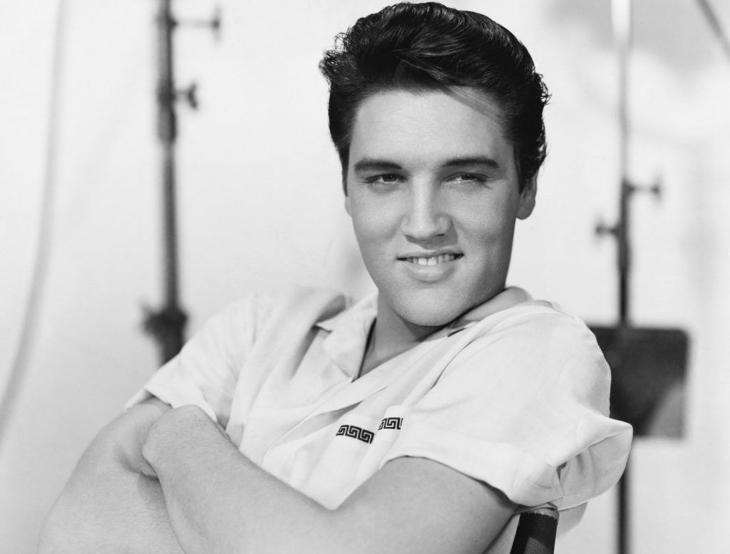 Elvis Presley, representante dos anos 50 no Dia do Rock