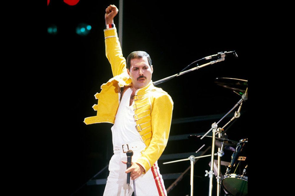 Freddie Mercury, vocalista do Queen
