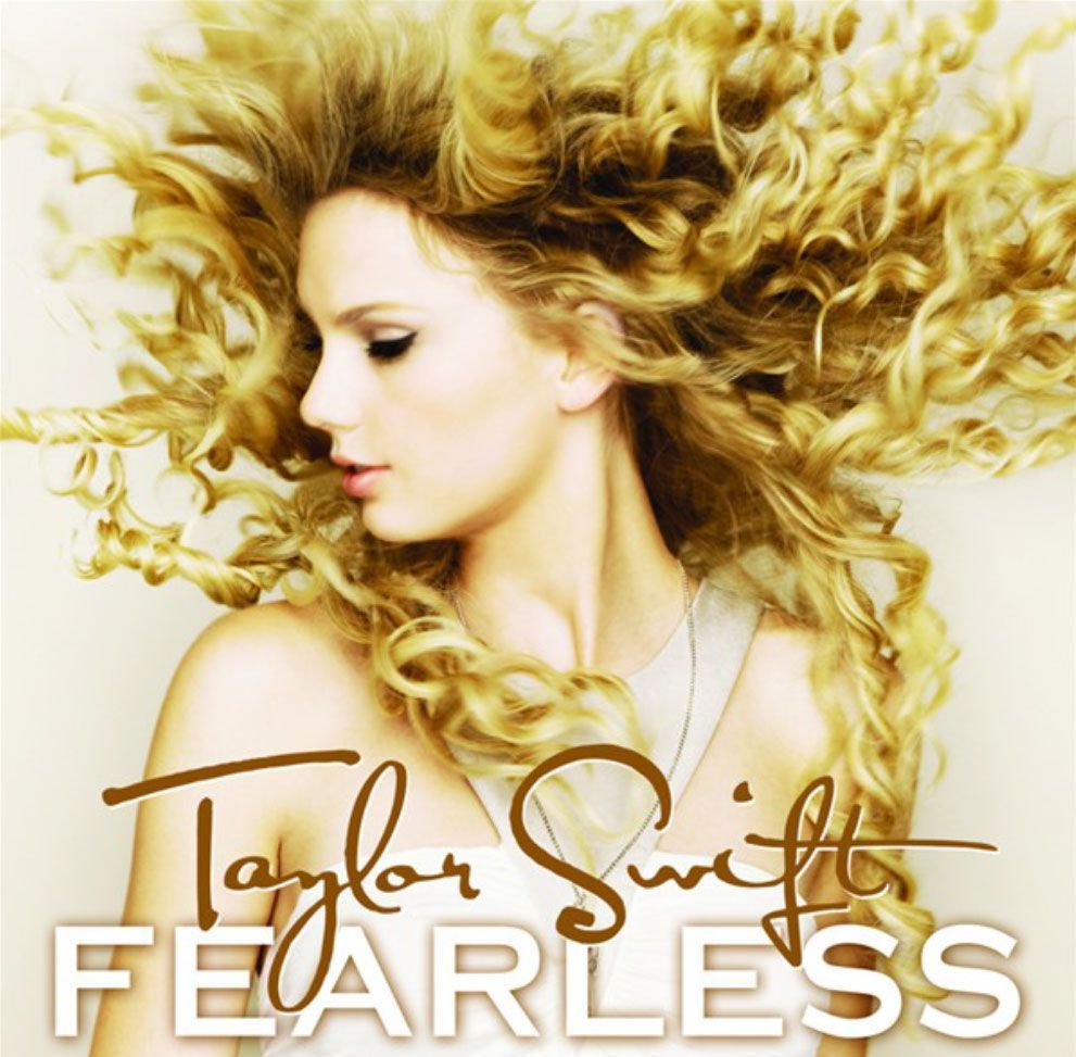 Capa do álbum Fearless, de Taylor Swift