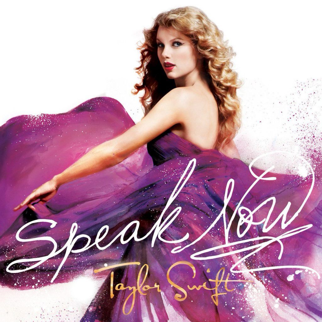 Capa do álbum Speak Now, de Taylor Swift