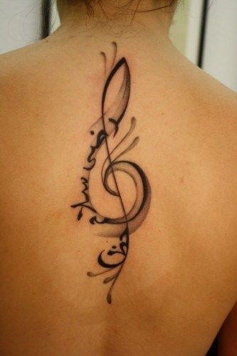 Tatuagem de nota musical