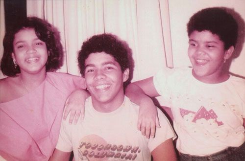 Preta, Pedro e Maria, filhos de Gilberto Gil com Sandra Gadelha