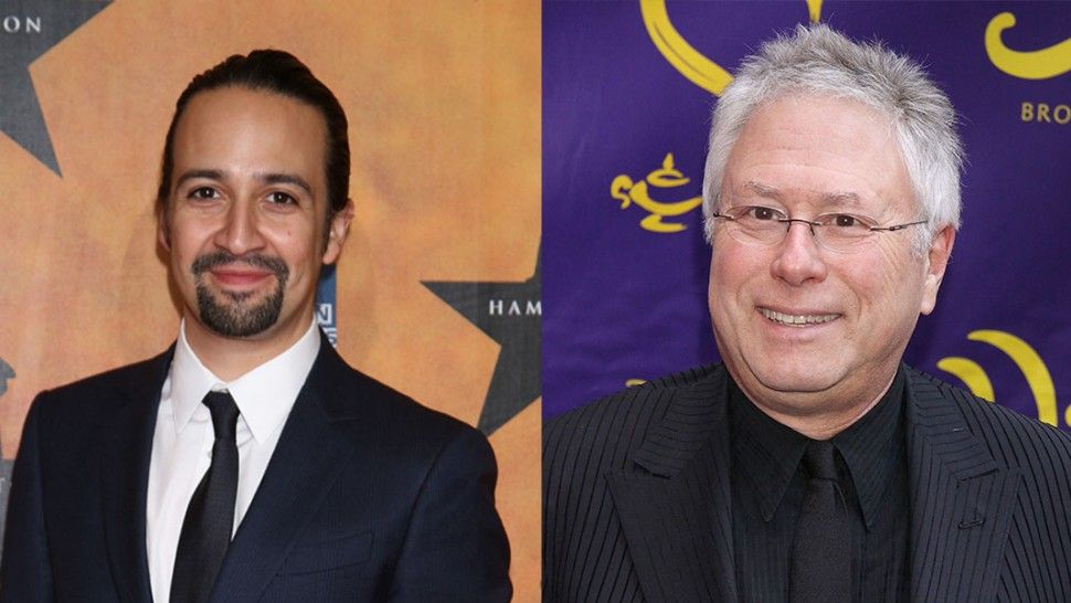 Lin-Manuel Miranda e Alan Menken