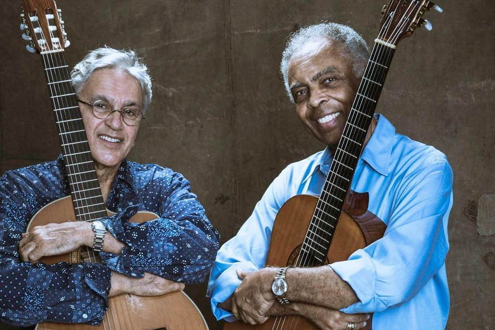 Gilberto Gil e Caetano Veloso, cantores de MPB