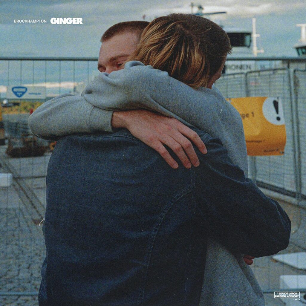 Capa do álbum Ginger, do Brockhampton