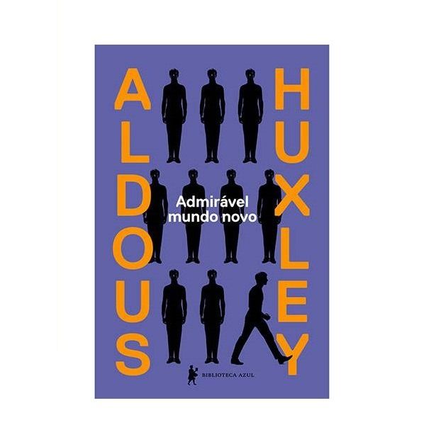 Capa do livro Admirável Mundo Novo, de Aldous Huxley