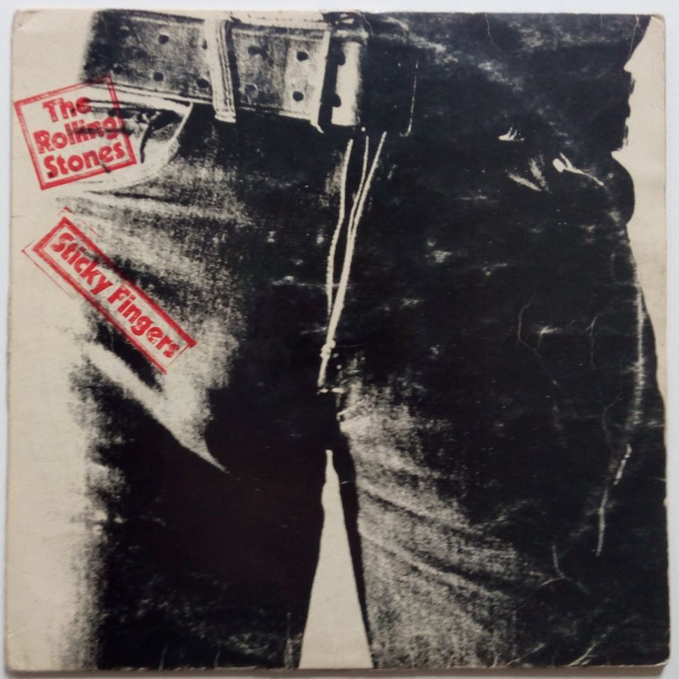 Capa do álbum Sticky Fingers, dos Rolling Stones