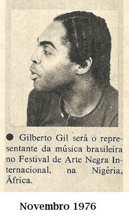 Gilberto Gil no 2º Festac