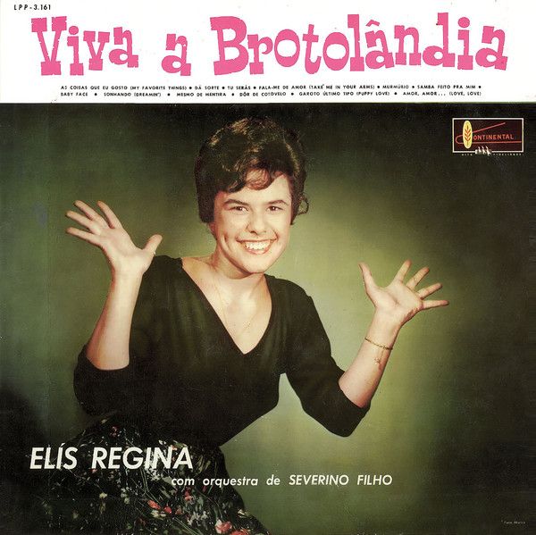 Capa do álbum Viva a Brotolândia, de Elis Regina