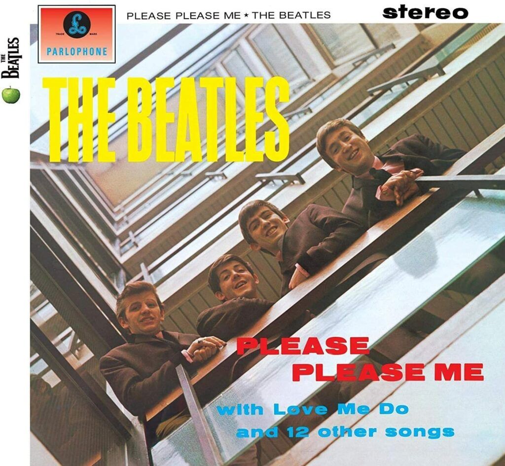 Capa do álbum Please Please Me, dos Beatles