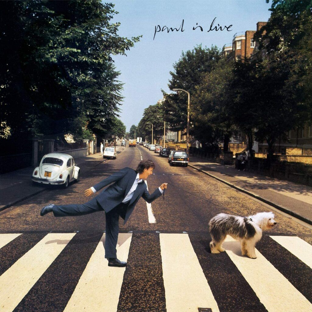 Capa do álbum Paul Is Live