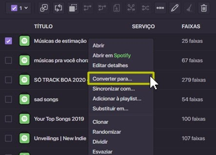 Gerador e recomendações de playlists de música com IA - Soundiiz